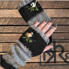 Chickadee Whisper Embroidered Hand Cozy